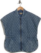 Democracy Quilted Short Sleeve Capelet
