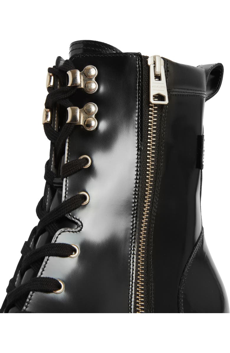 AllSaints Indigo Lug Sole Bootie, Alternate, color,