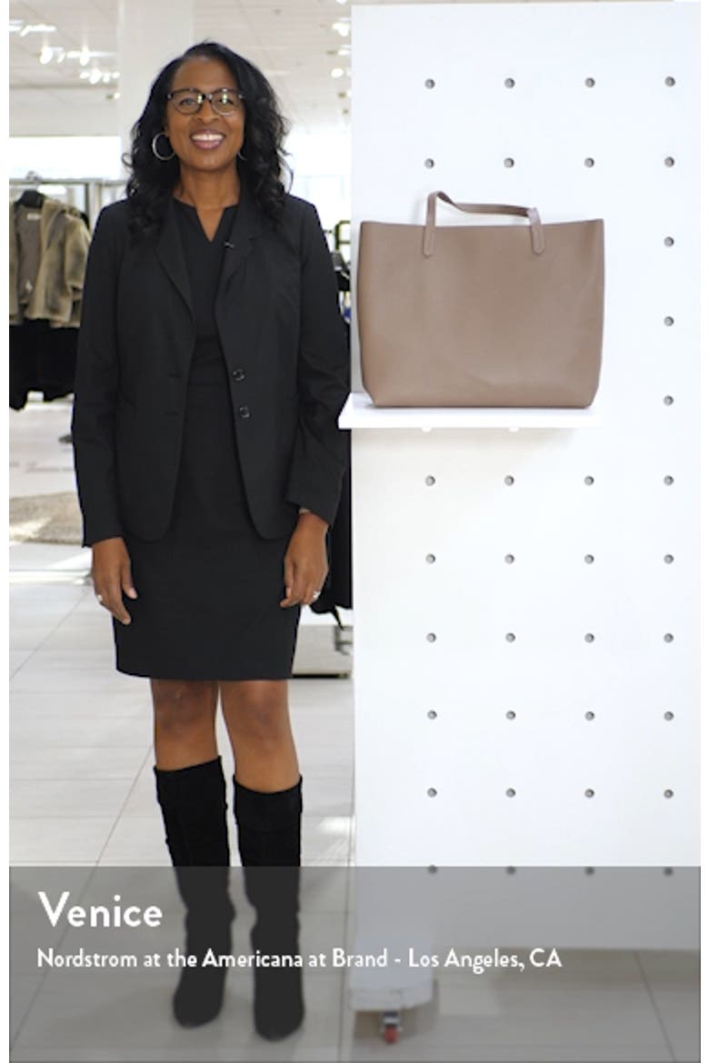 Faux Leather Classic Tote video