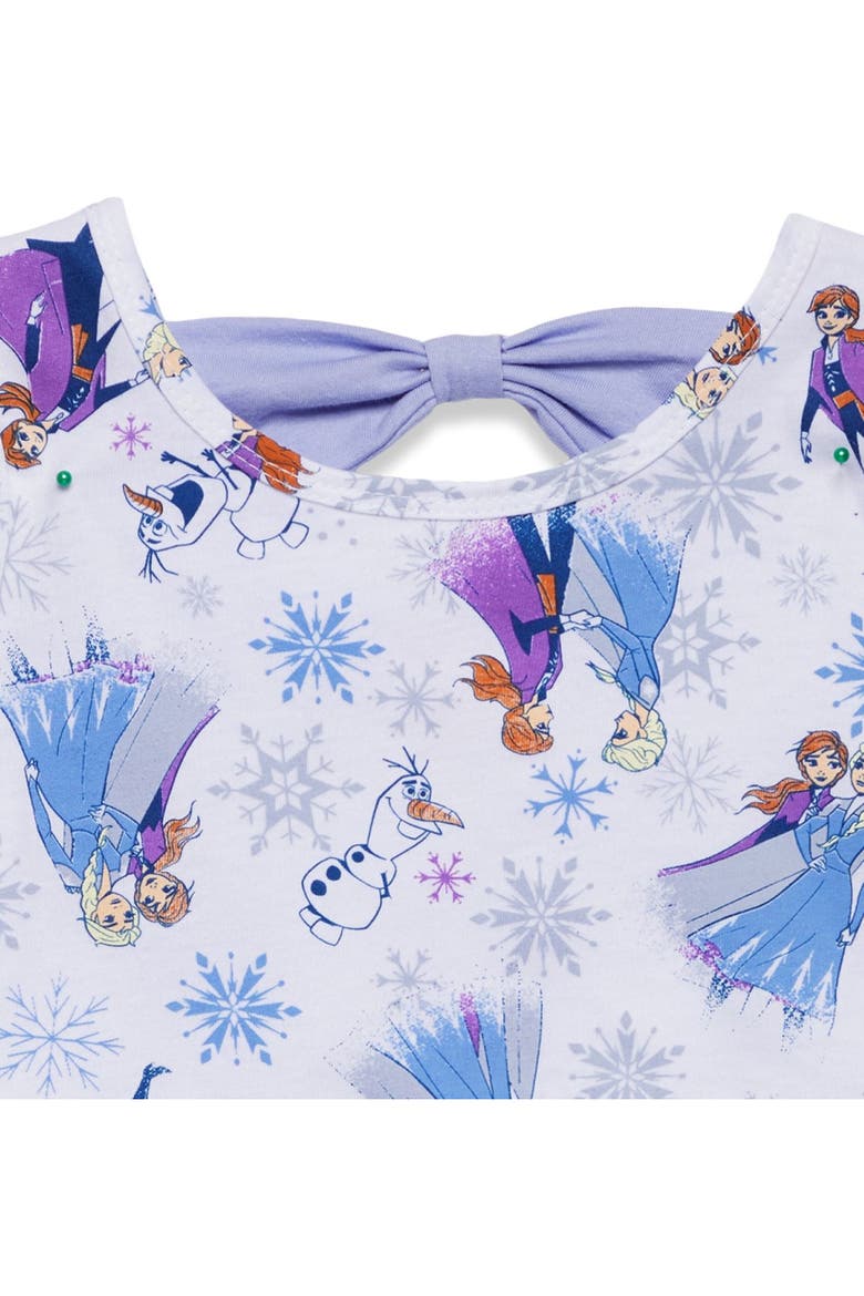 Frozen Skater Dress, Alternate, color, Icy Blue Elsa Anna