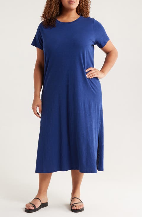 Organic Cotton Maxi Dress (Plus)