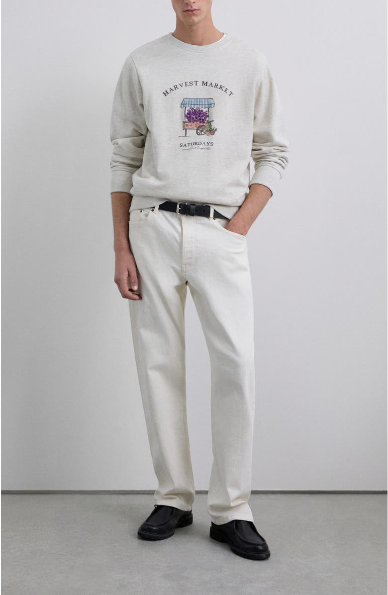 Scalpers Market Emb Sweater, Alternate, color, Beigemelange