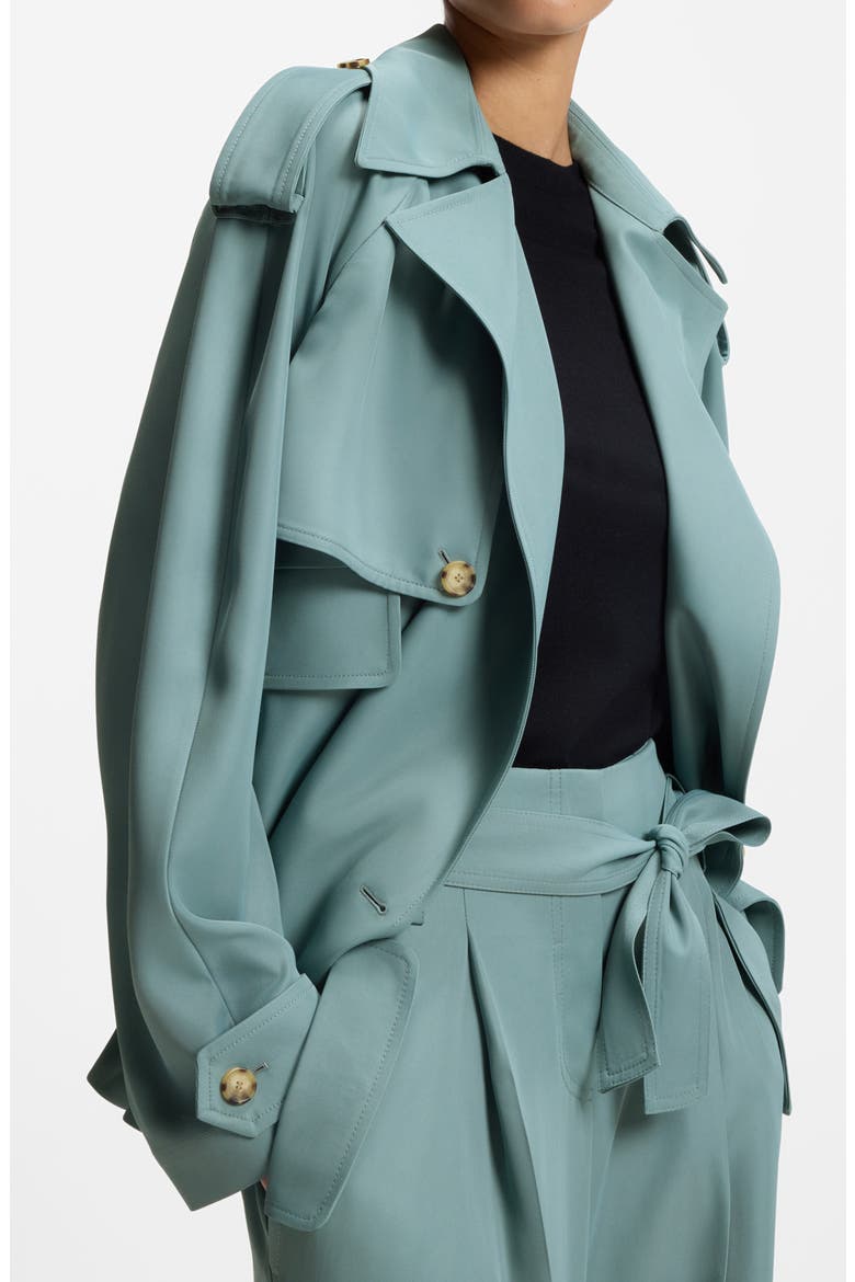 Jacusa Belted Jacket, Alternate, color, REEF