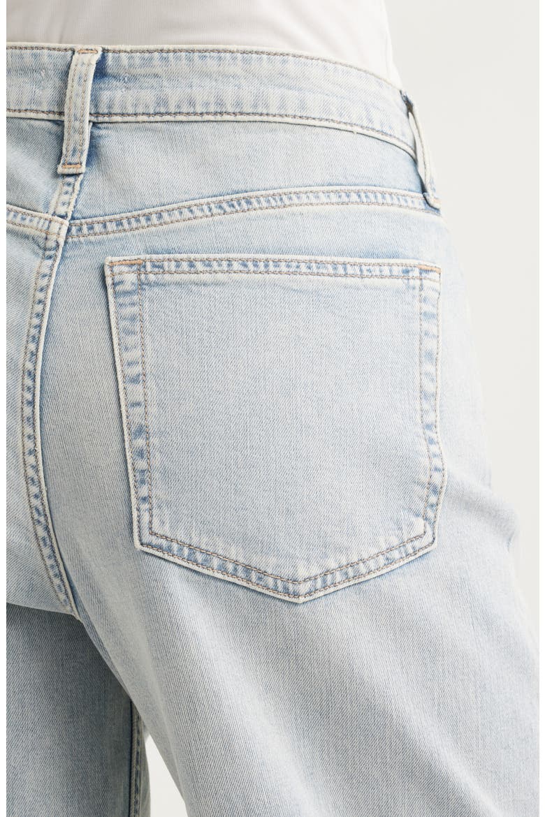 Mid Rise Baggy Jeans, Alternate, color, BUCK YELLOW TINT WASH