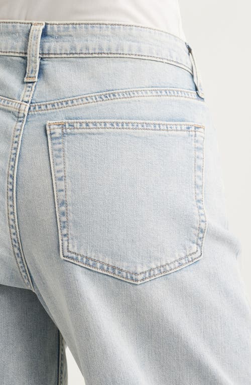 Bp. Mid Rise Baggy Jeans In Buck Yellow Tint Wash