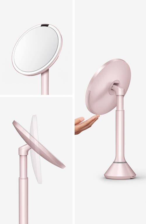 Simplehuman 8-inch Sensor Rechargeable Tabletop Mirror