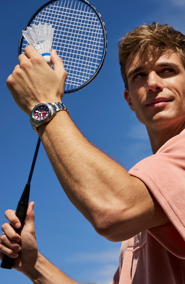 Citizen Promaster Land GMT Eco-Drive Bracelet Watch, 39.5mm, Alternate, color, Silver-Tone