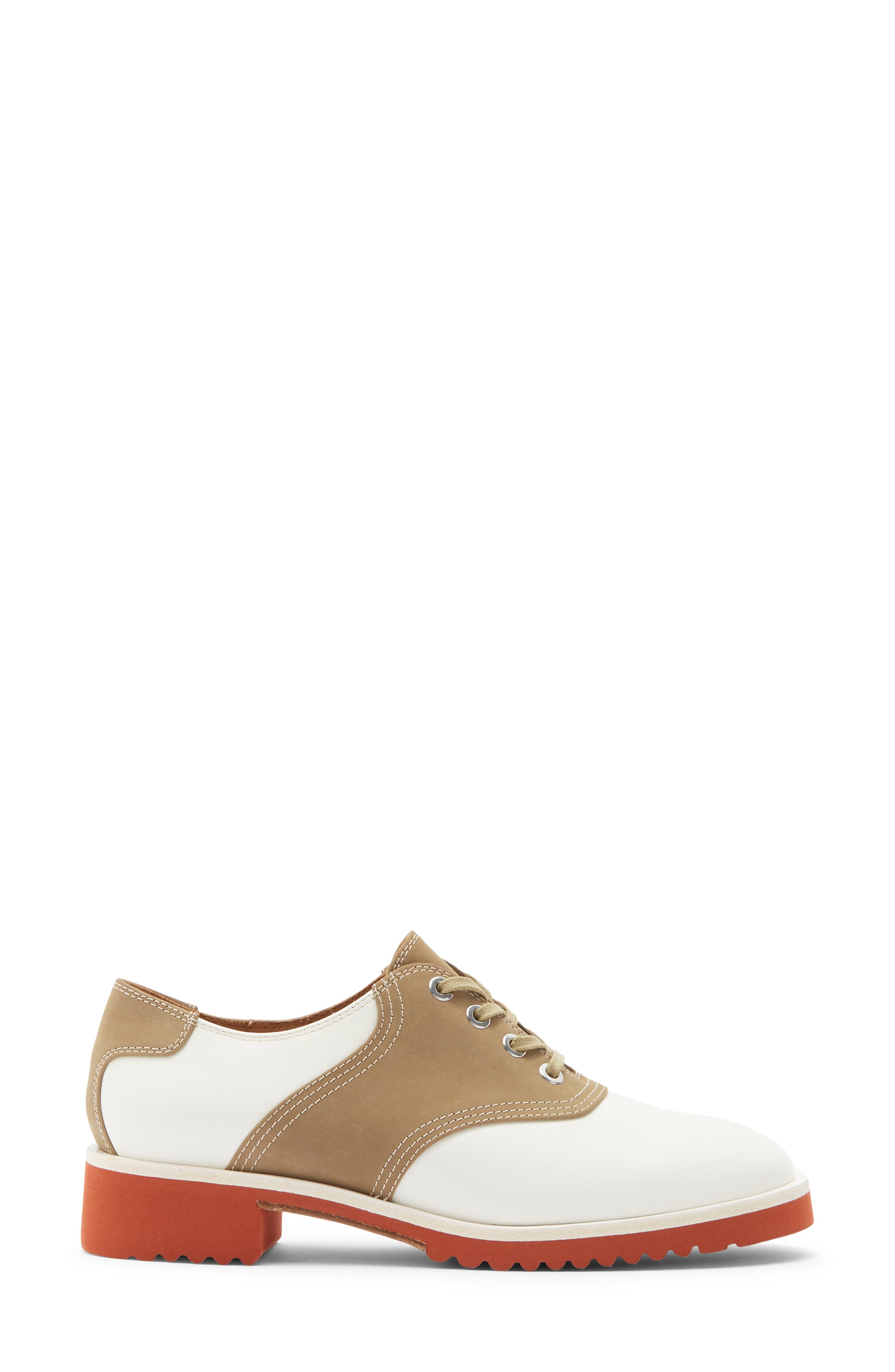 LABUCQ Saddle Shoe, Alternate, color, Olive