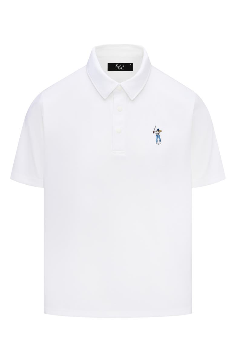 Eastside Golf Signature Performance Golf Polo, Main, color, Bright White