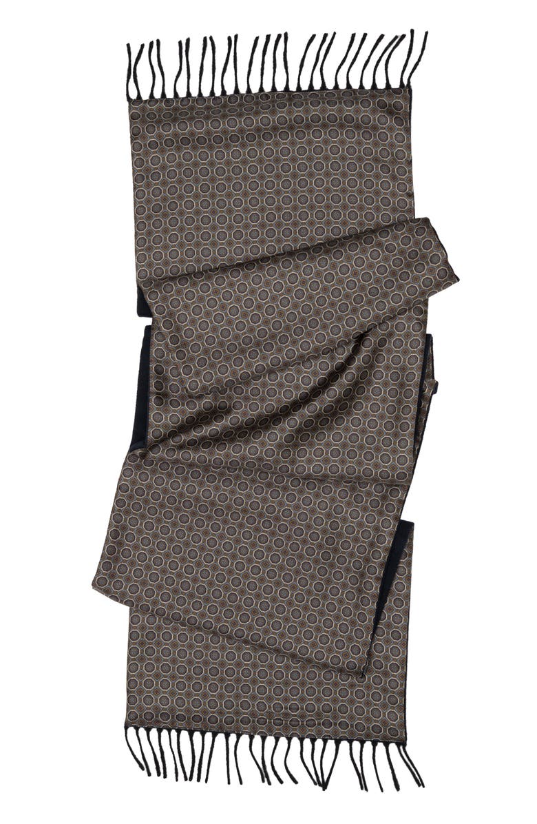 Elizabetta Trastevere - Wool Backed Silk Scarf for Men, Alternate, color,