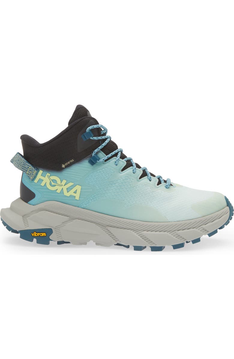 HOKA Trail Code Gore-Tex<sup>®</sup> Hiking Boot, Alternate, color, Blue Glass / Coastal Shade