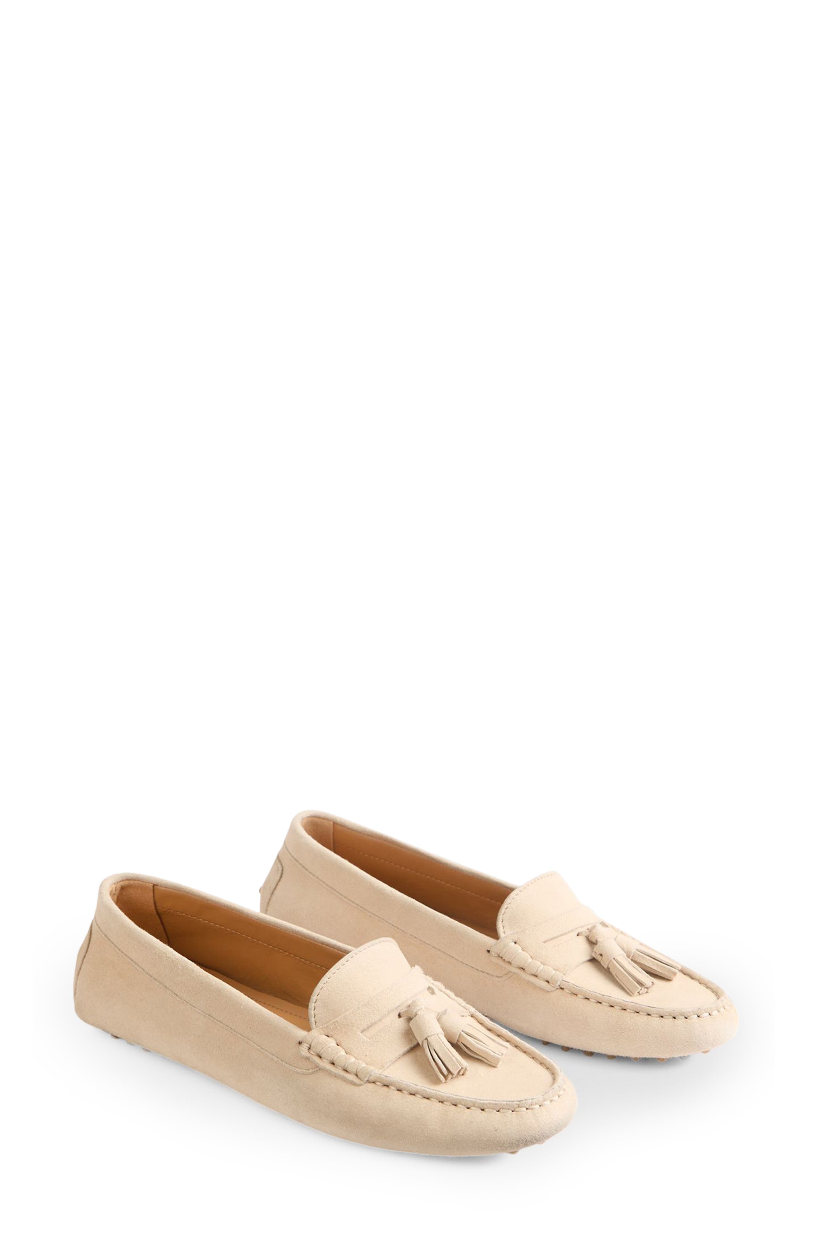 Leslie Tassel Loafer, Main, color, ECRU