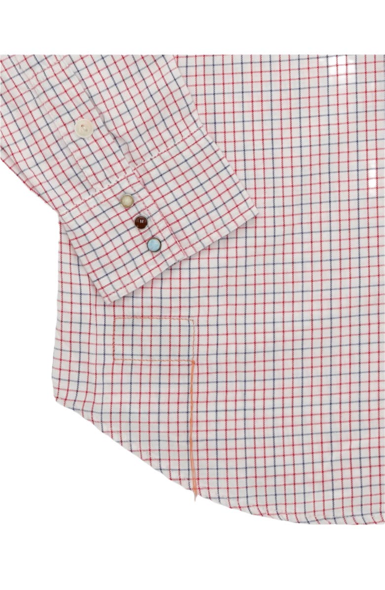 Fortela Smith Texan Shirt, Alternate, color, Red Blue Damier