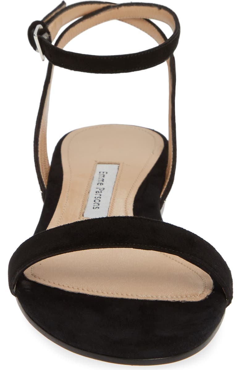 Emme Parsons One Ankle Strap Flat Sandal, Alternate, color,