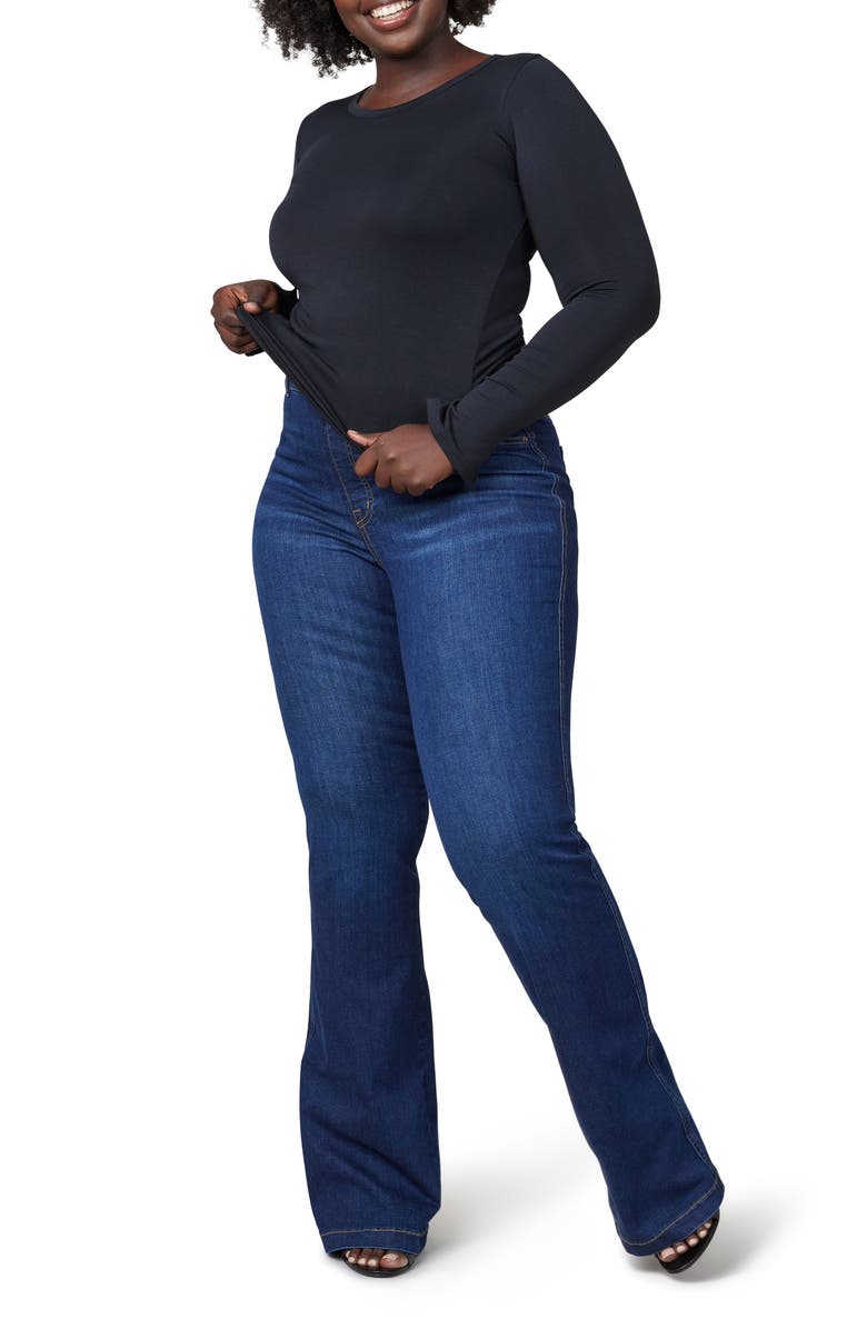 SPANX<sup>®</sup> Slit Cuff Long Sleeve Pajama Top, Alternate, color, 