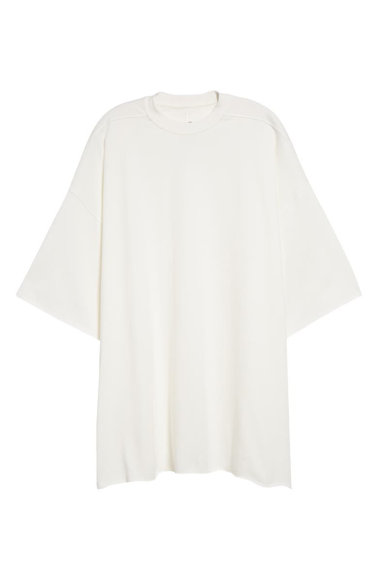 Rick Owens Tommy Oversize Cotton T-Shirt, Main, color, 