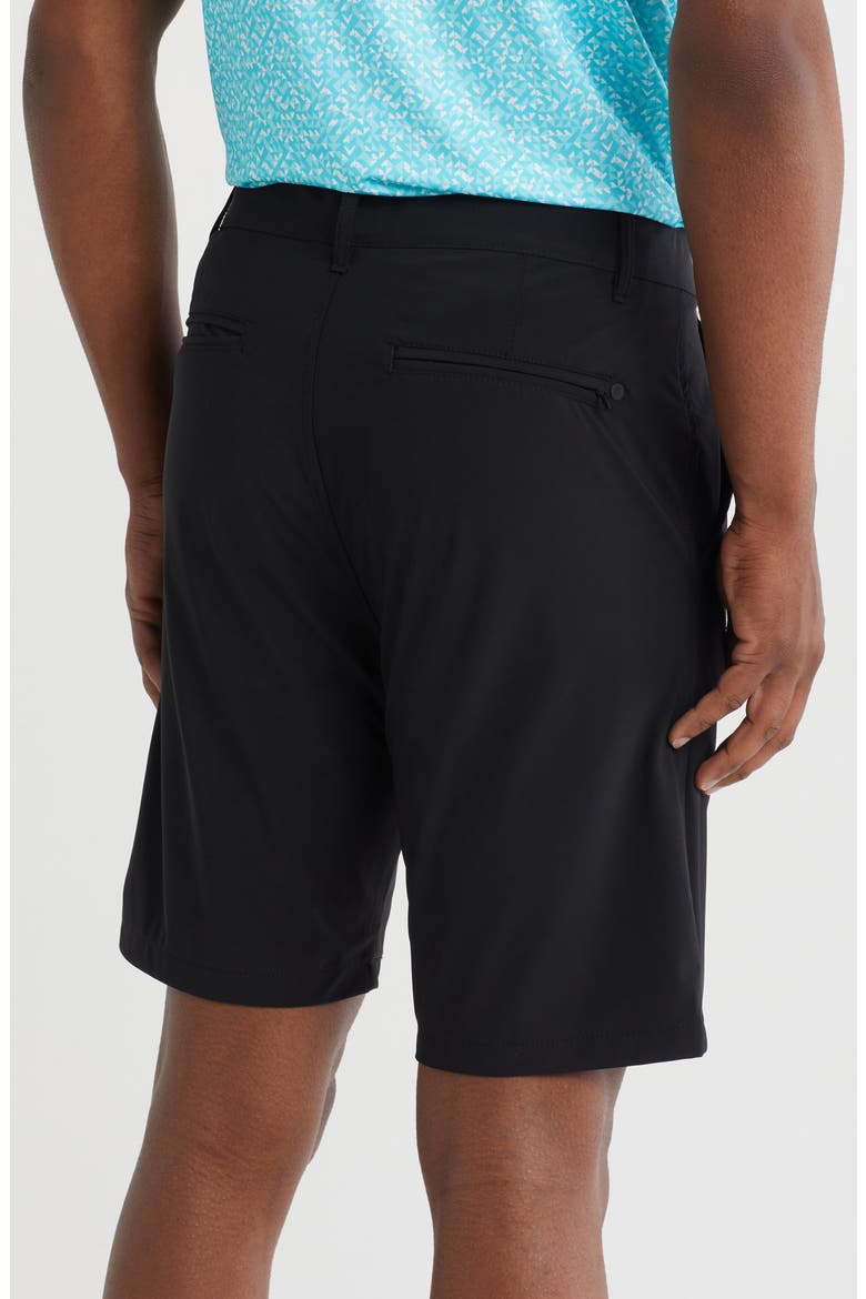 9-Inseam Golf Shorts, Alternate, color, BLACK