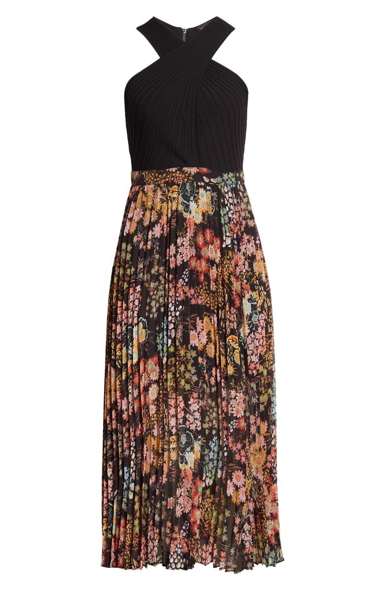 ted baker aquila pleated dress Ted Baker | Dresses | Ted Baker Aquila Cross Front Pleated Knit Bodice Dress  Euc