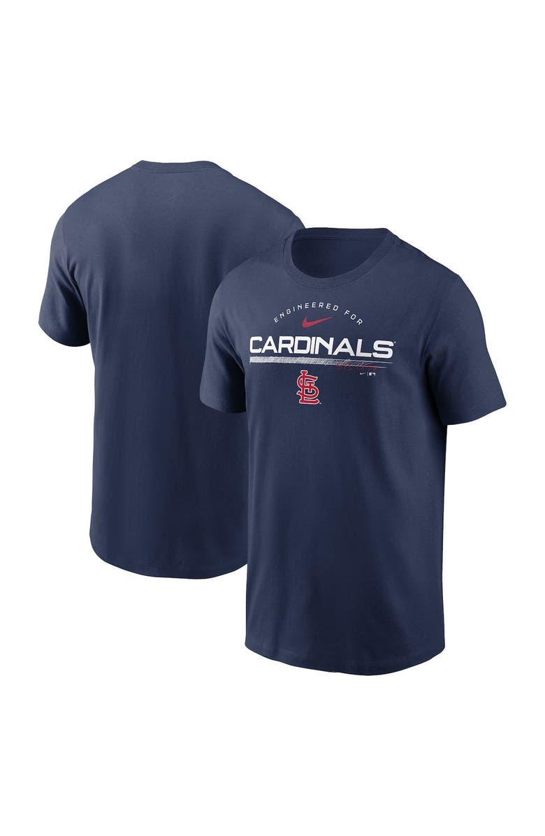Nike Men's Nike Navy St. Louis Cardinals Team Engineered Performance T-Shirt, Main, color, Navy