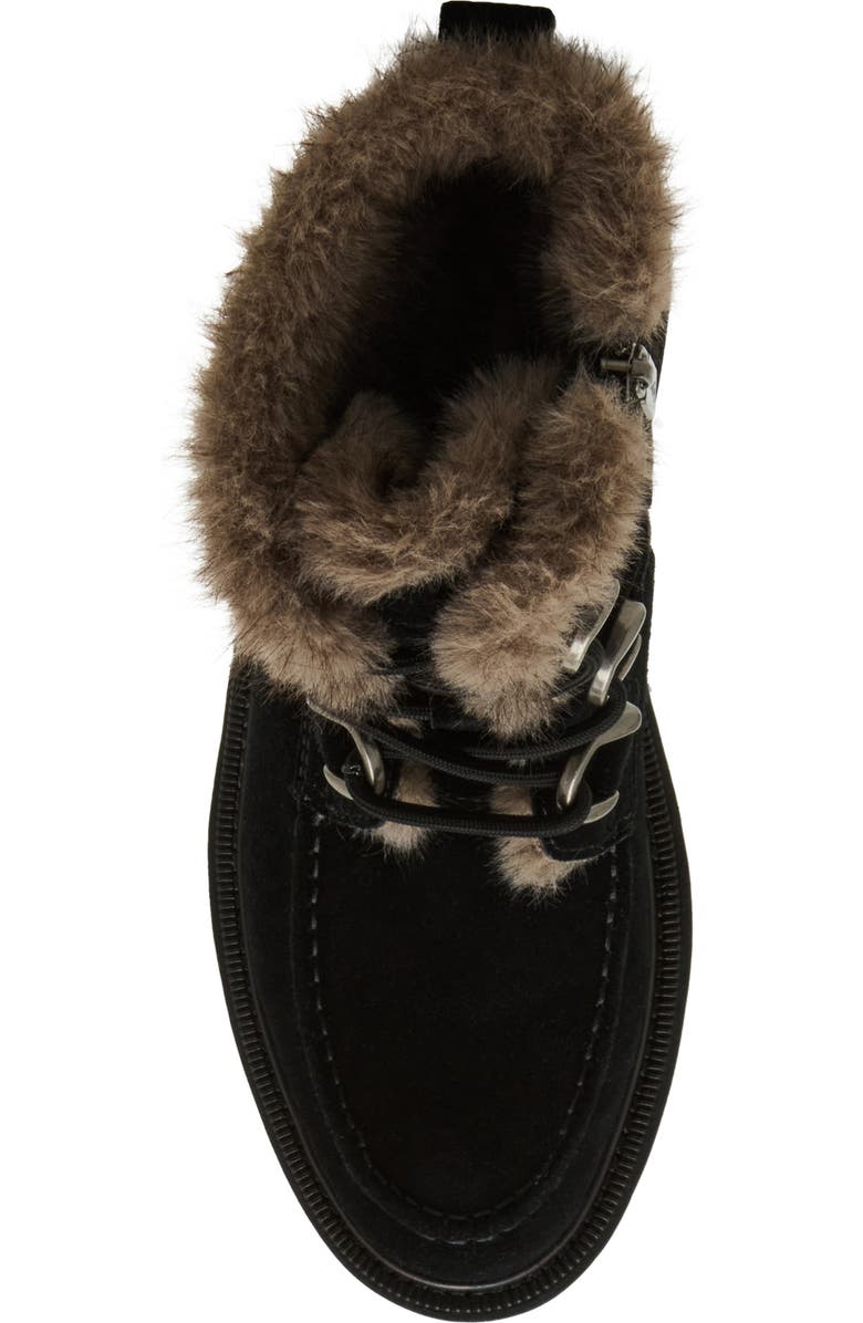 Blondo Monday Waterproof Lace-Up Boot, Alternate, color, Black Suede