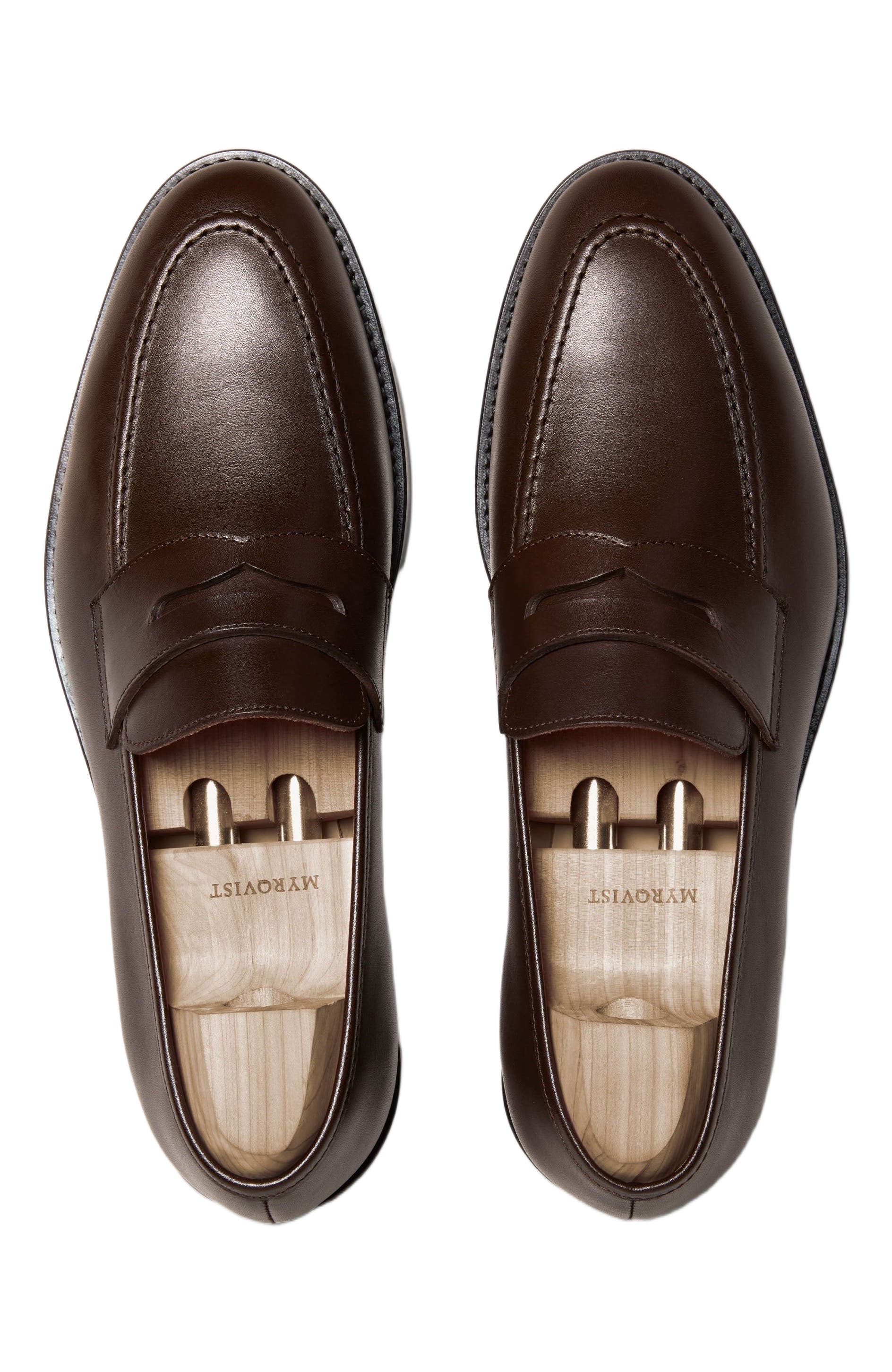 Smögen II Penny Loafers, Alternate, color, Brown