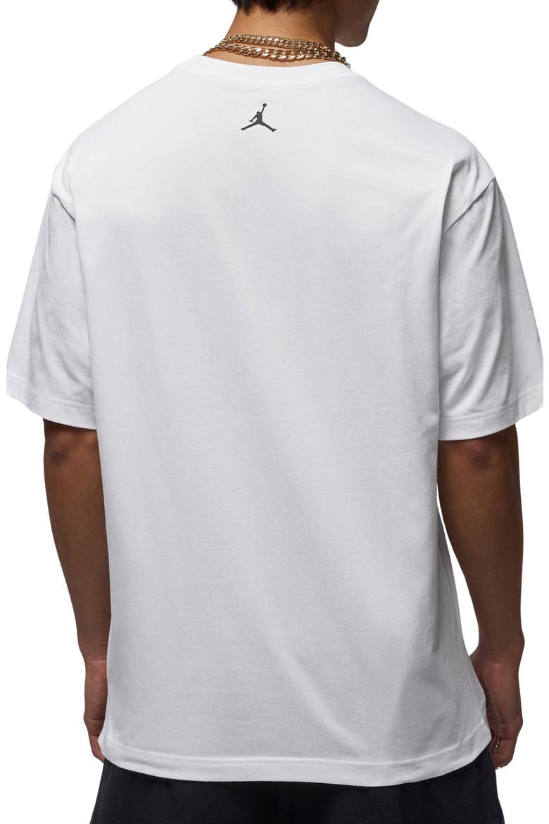 GOAT Graphic T-Shirt, Alternate, color, WHITE/ BLACK