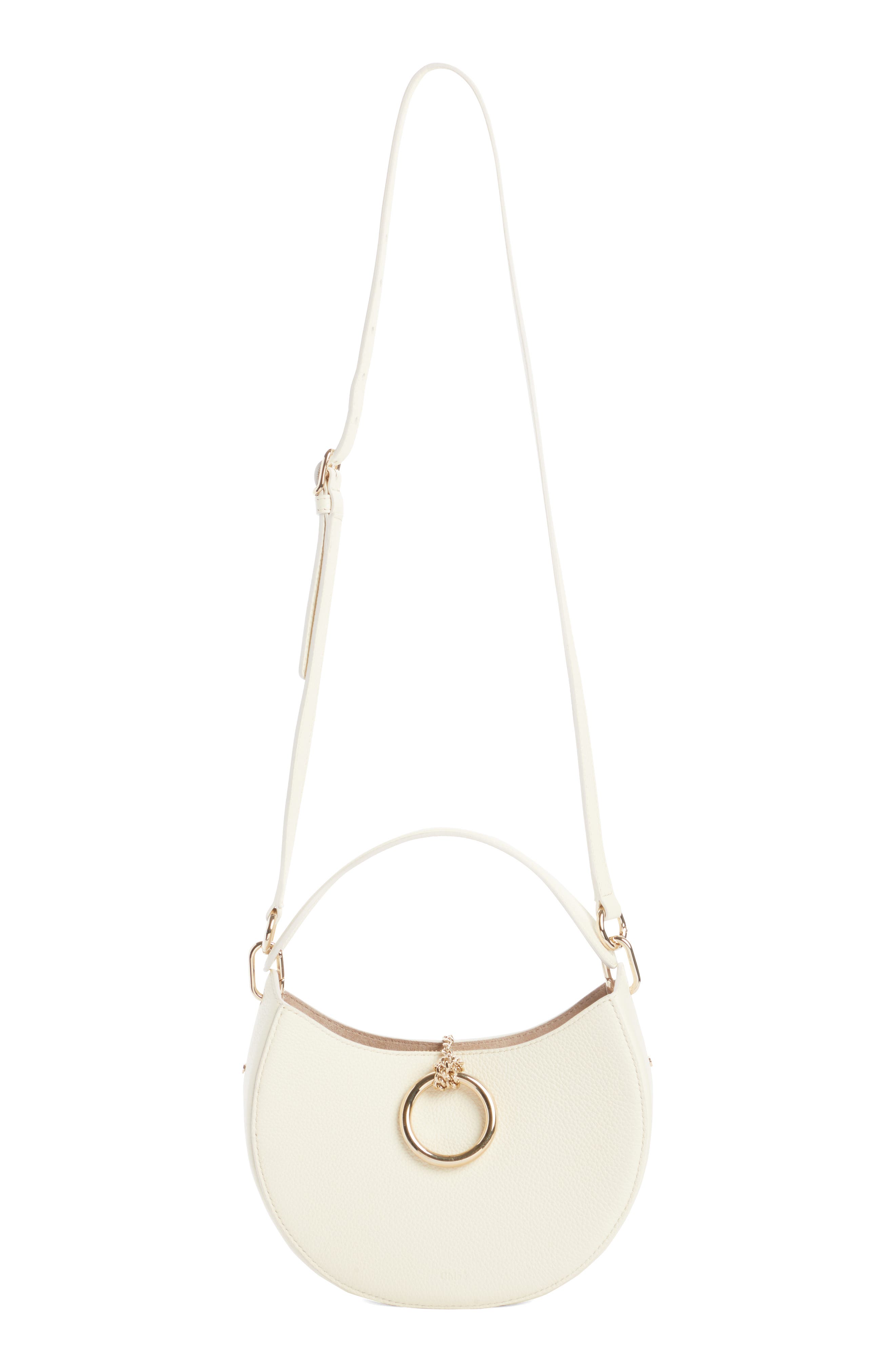 Chloé Small Arlene Leather Hobo, Alternate, color, 