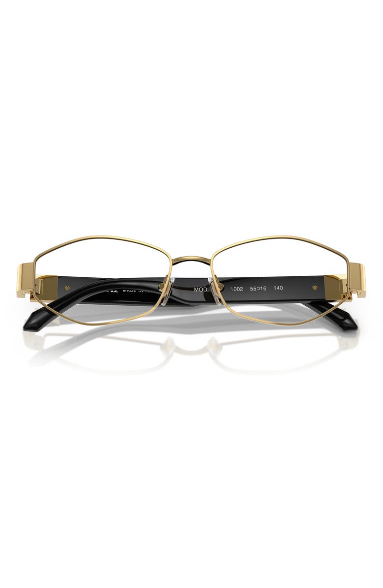 Versace 53mm Geometric Optical Glasses, Alternate, color, 