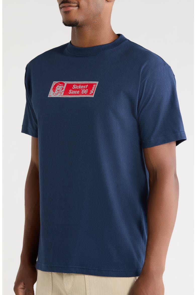 Sickest '66 Cotton Graphic T-Shirt, Alternate, color, DRESS BLUES