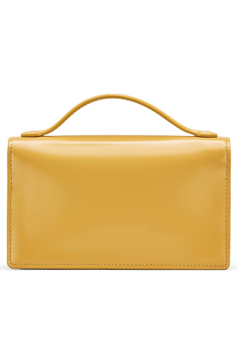 Marc Jacobs The Glam Mirror Mini Bag, Alternate, color, Daffodil