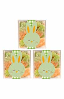 sugarfina Bunny Baby Carrots Set of 3 Candy Cubes