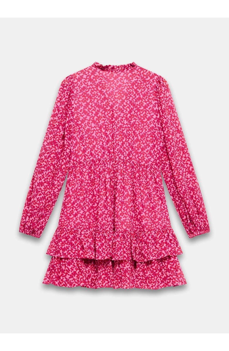 MINT VELVET Floral Print Mini Dress, Alternate, color, Pink