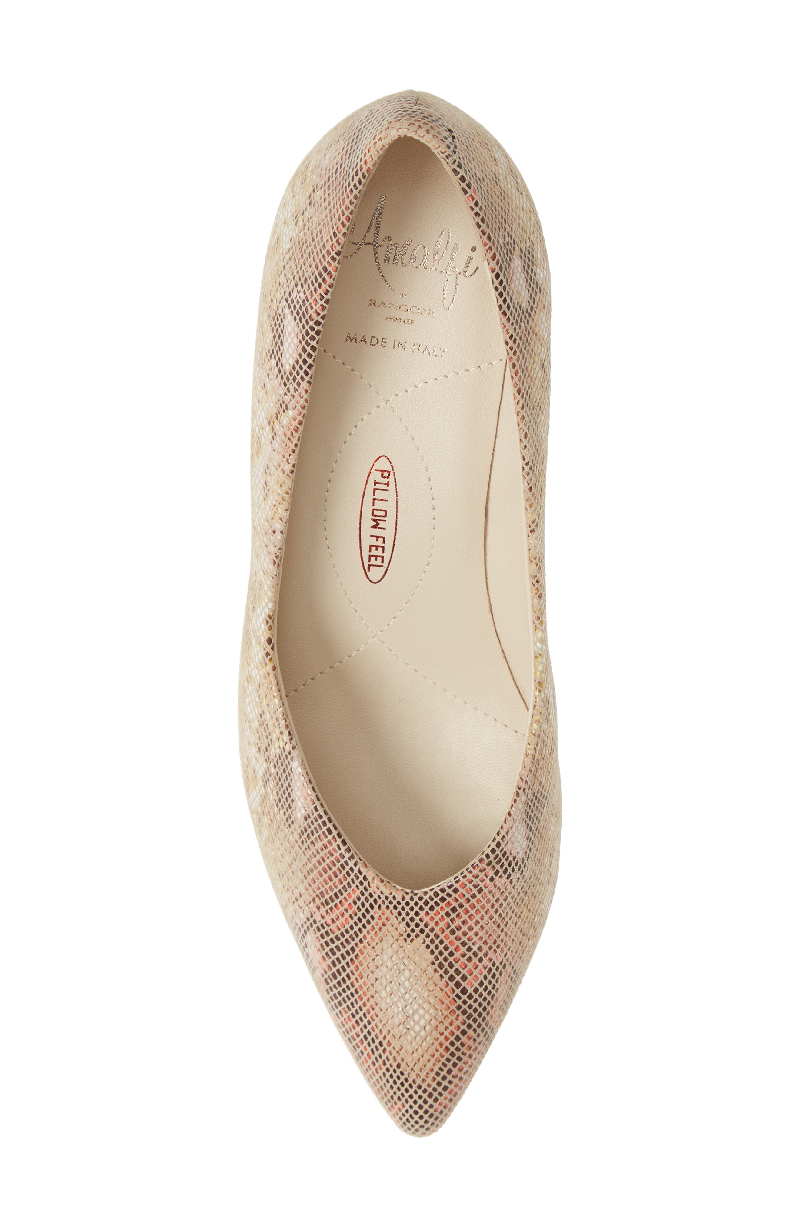 Amalfi by Rangoni Pascal Pump, Alternate, color, Beige Vip Pearl Print