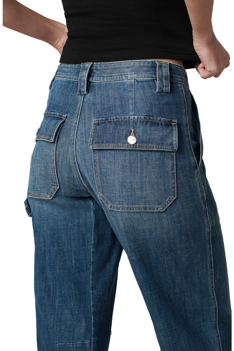The Relaxed Carpenter Jeans, Alternate, color, TURN UP