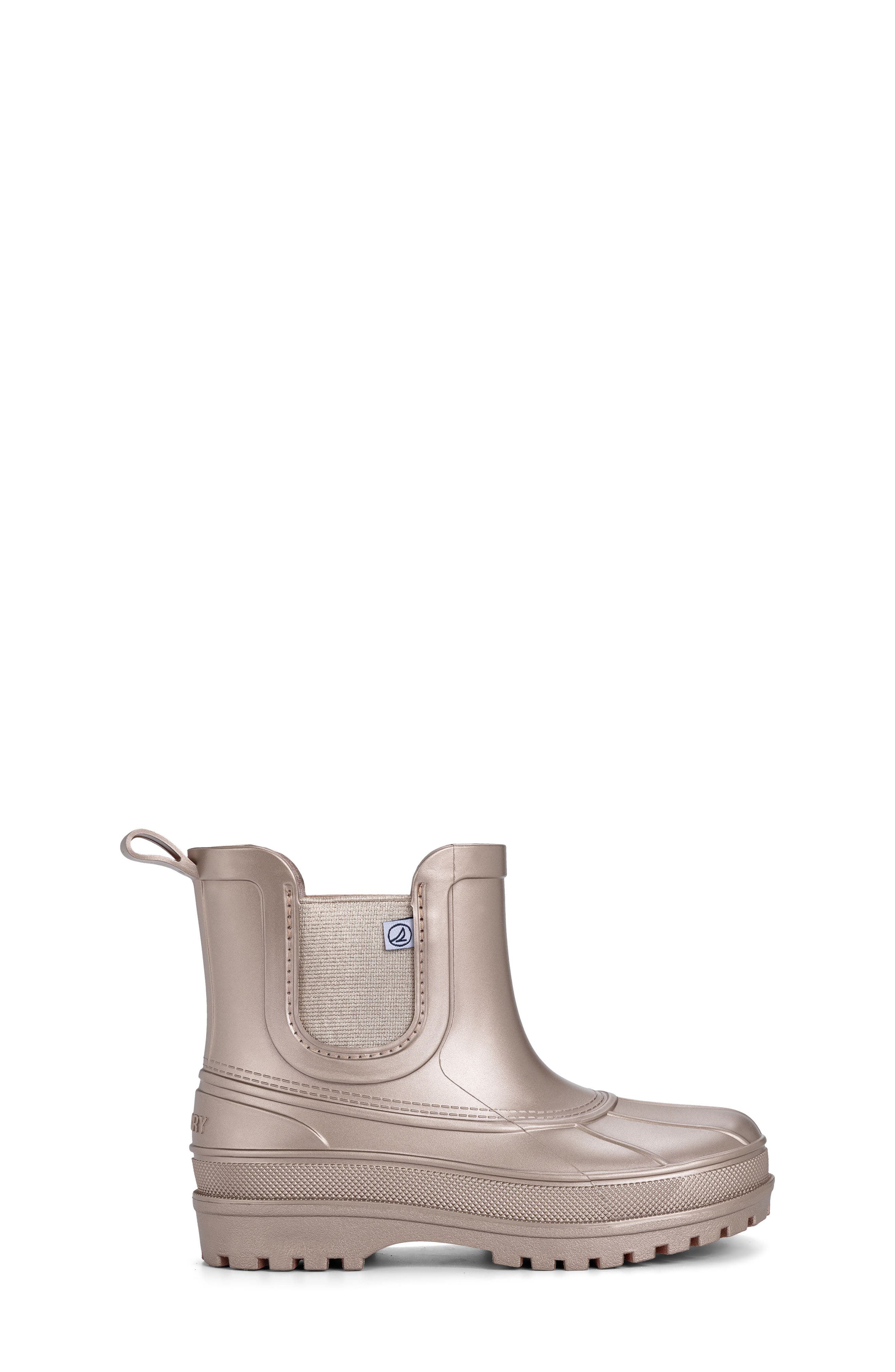 Kids' Port Waterproof Chelsea Boot, Alternate, color, ROSE GOLD