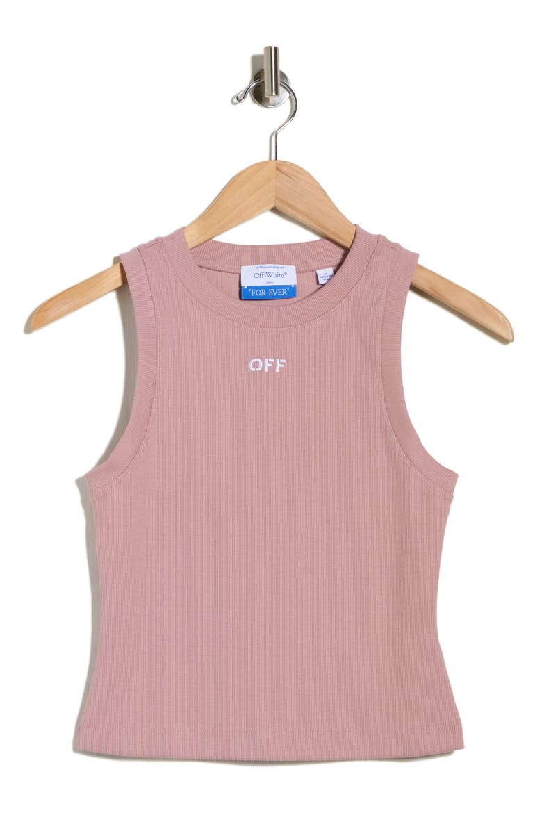 Row Cotton Blend Ribbed Tank, Alternate, color, WOODROSE