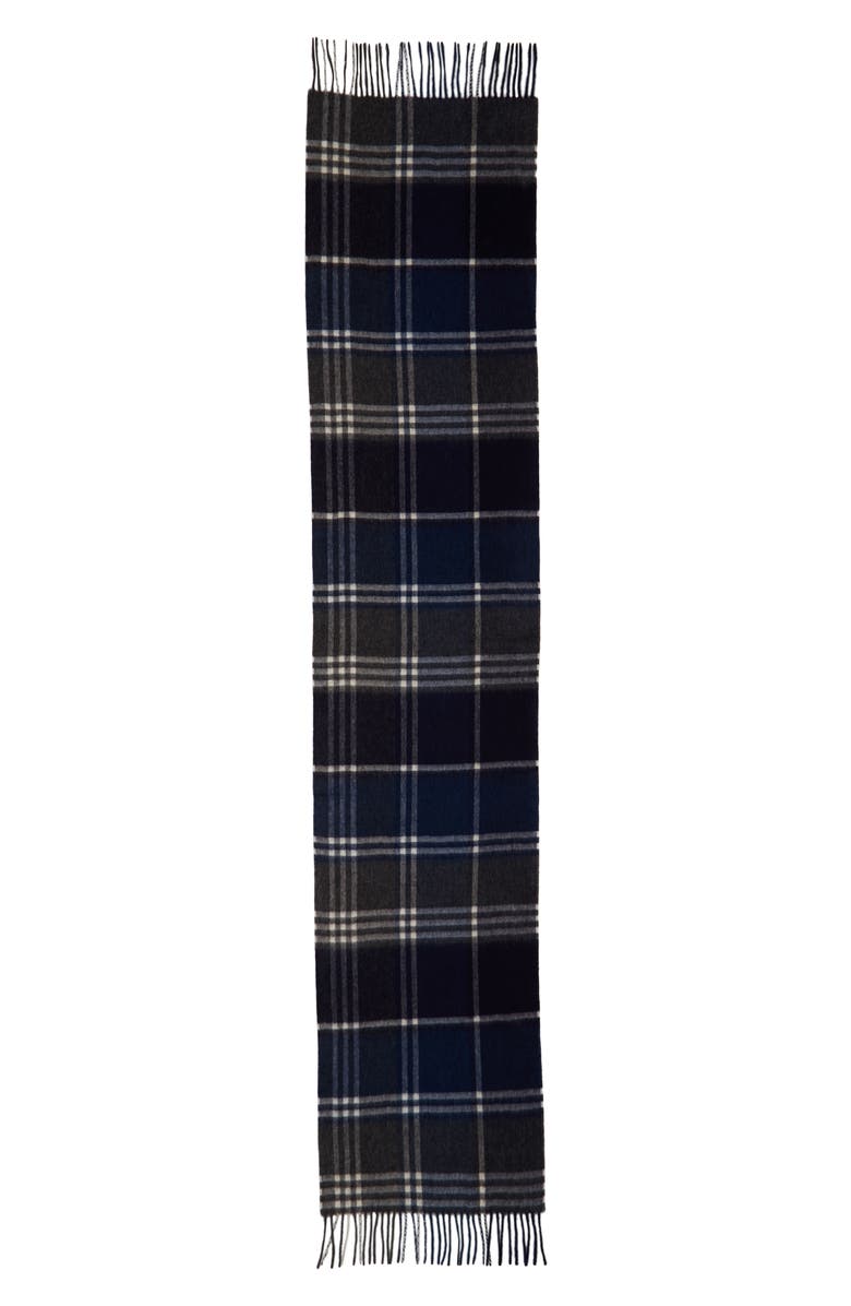 Barbour Kindar Plaid Wool & Cashmere Scarf, Alternate, color, 