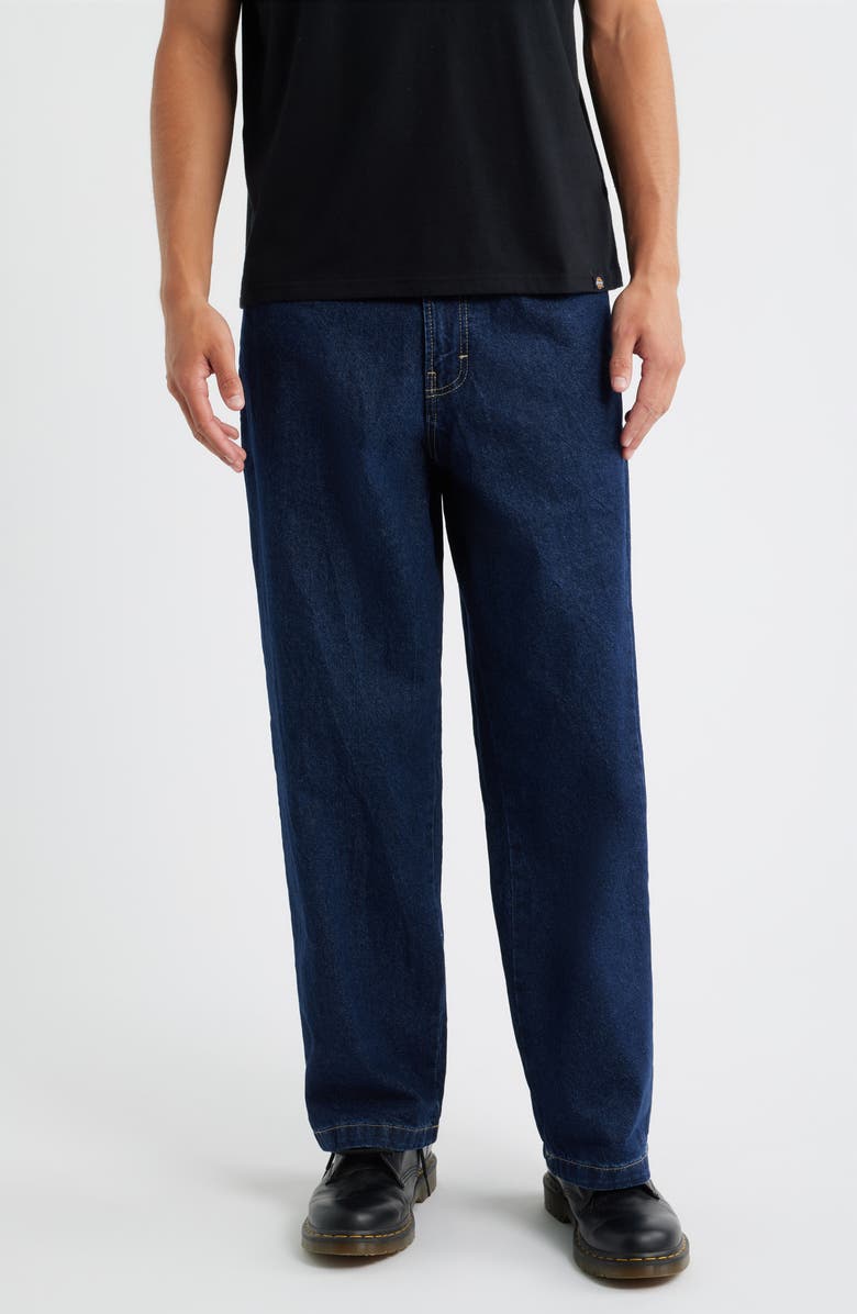 Dickies Hilham Straight Leg Jeans, Main, color, Dark Indigo