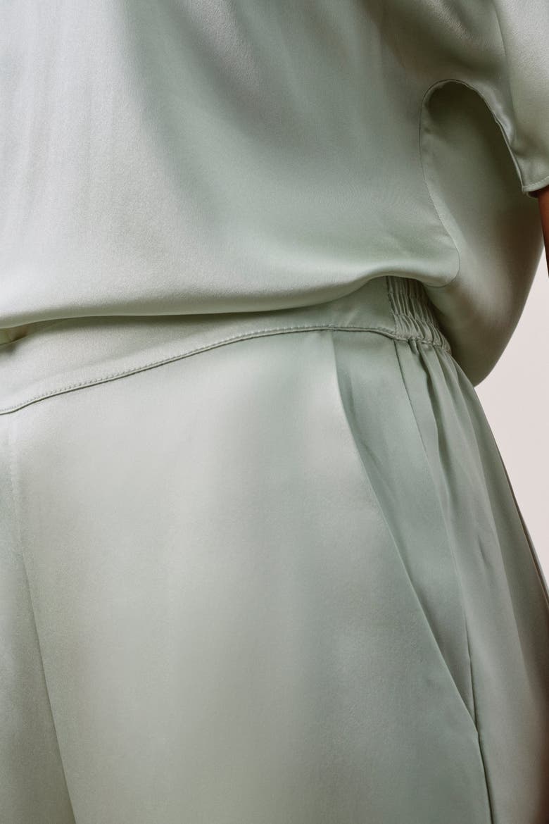 ROBYN SILK PANT, Alternate, color, Jadite