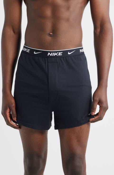 3-Pack Essential Stretch Cotton Knit Boxers