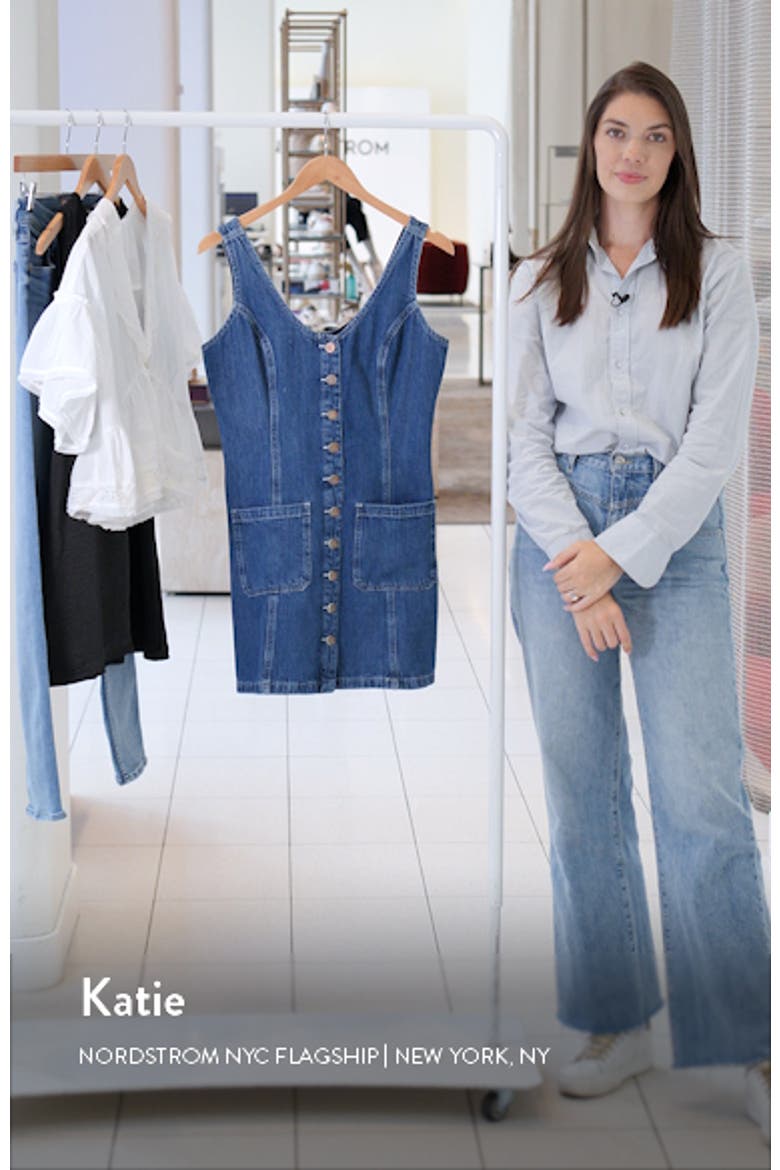 Daisy Sleeveless Denim Minidress video