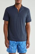 Rhone Momentum Tech Bomber Collar Polo