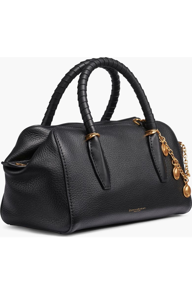 Donna Karan New York Chantilly Mini Satchel, Alternate, color, Blk/Gold