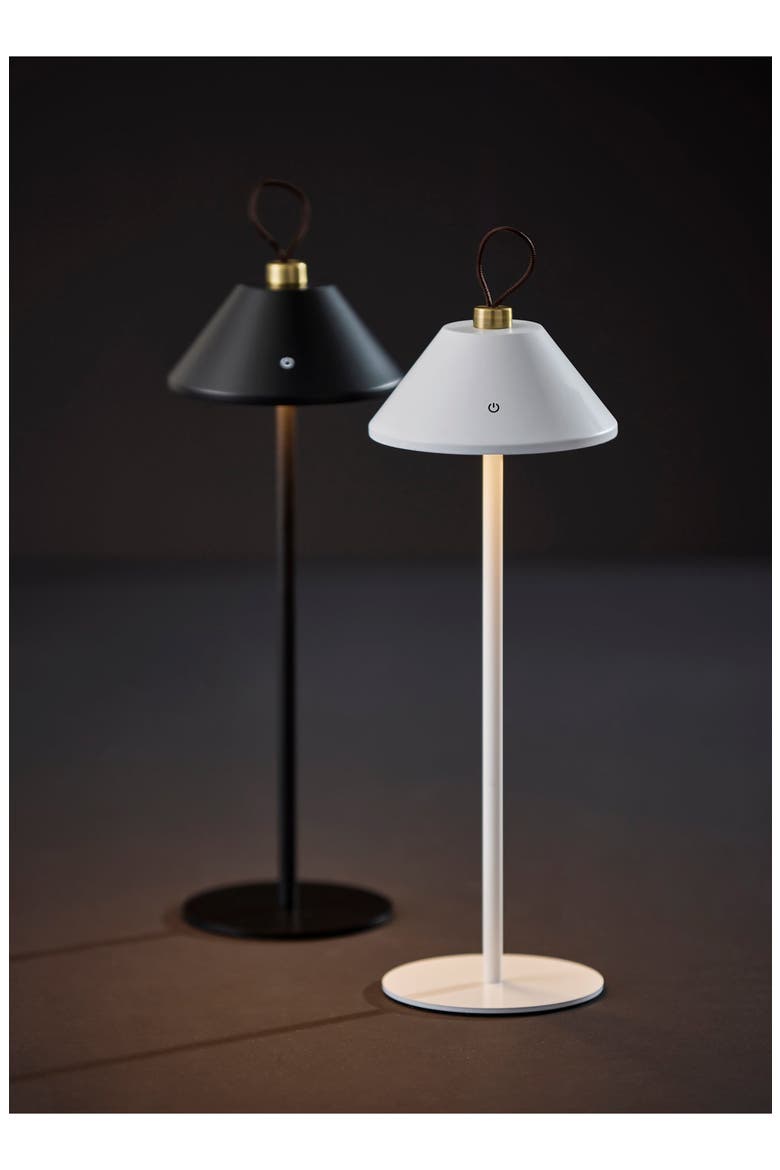 Danny Cordless LED Lamp, Alternate, color, BLACK / ANTIQUE BRASS