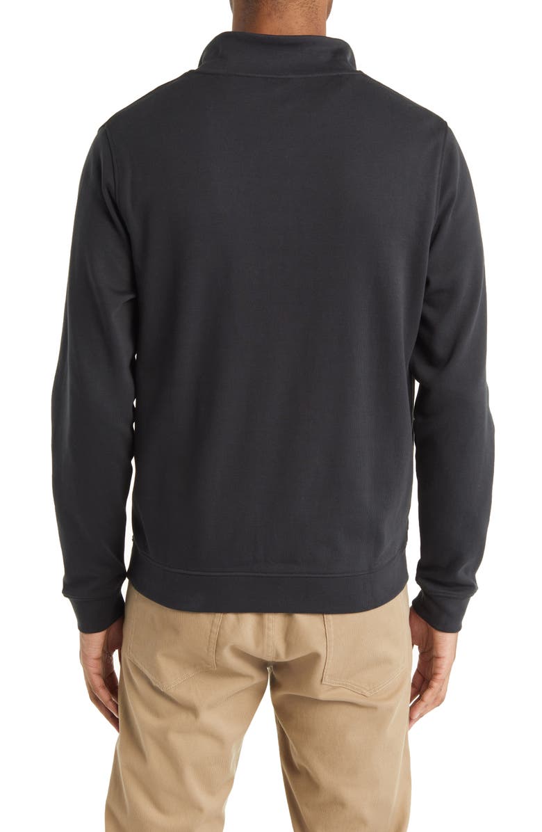 Scott Barber Pima Cotton Interlock Quarter Zip Pullover, Alternate, color, 
