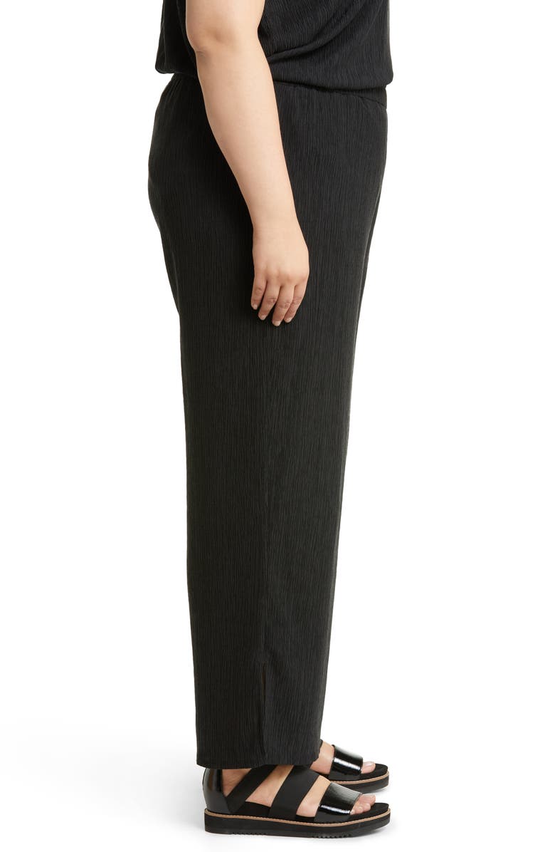 Eileen Fisher Textured Wide Leg Pants, Alternate, color, 