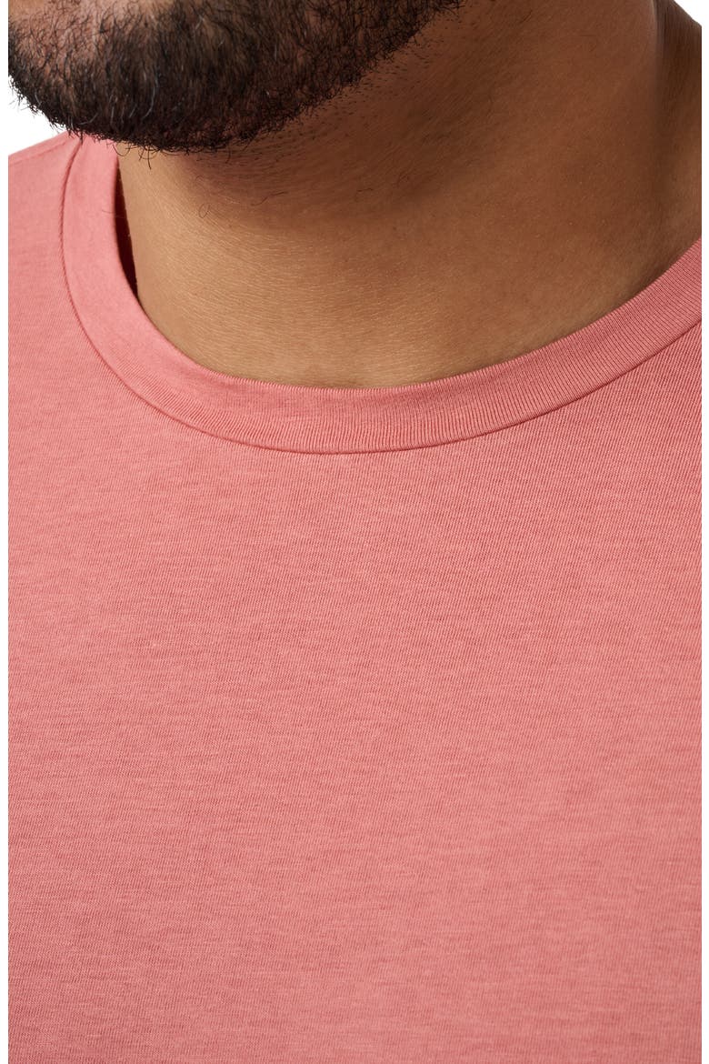 Cloud Crewneck T-Shirt, Alternate, color, BRICK DUST