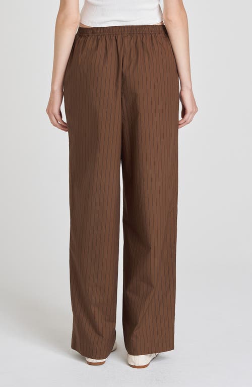 Wayf Billie Stripe Pull-on Cotton Pants