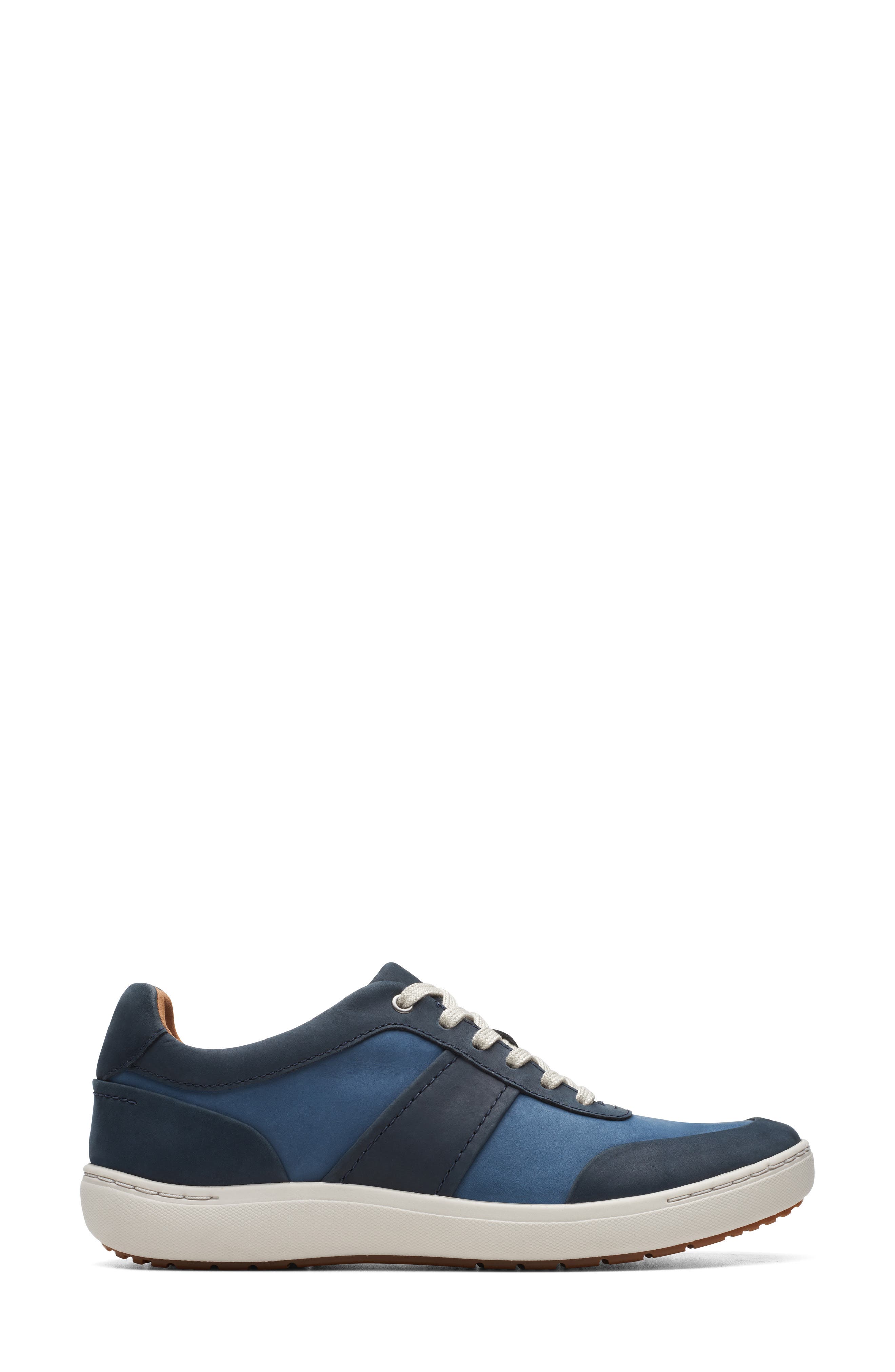 Clarks<sup>®</sup> Nalle Fern Sneaker, Alternate, color, Navy Combi