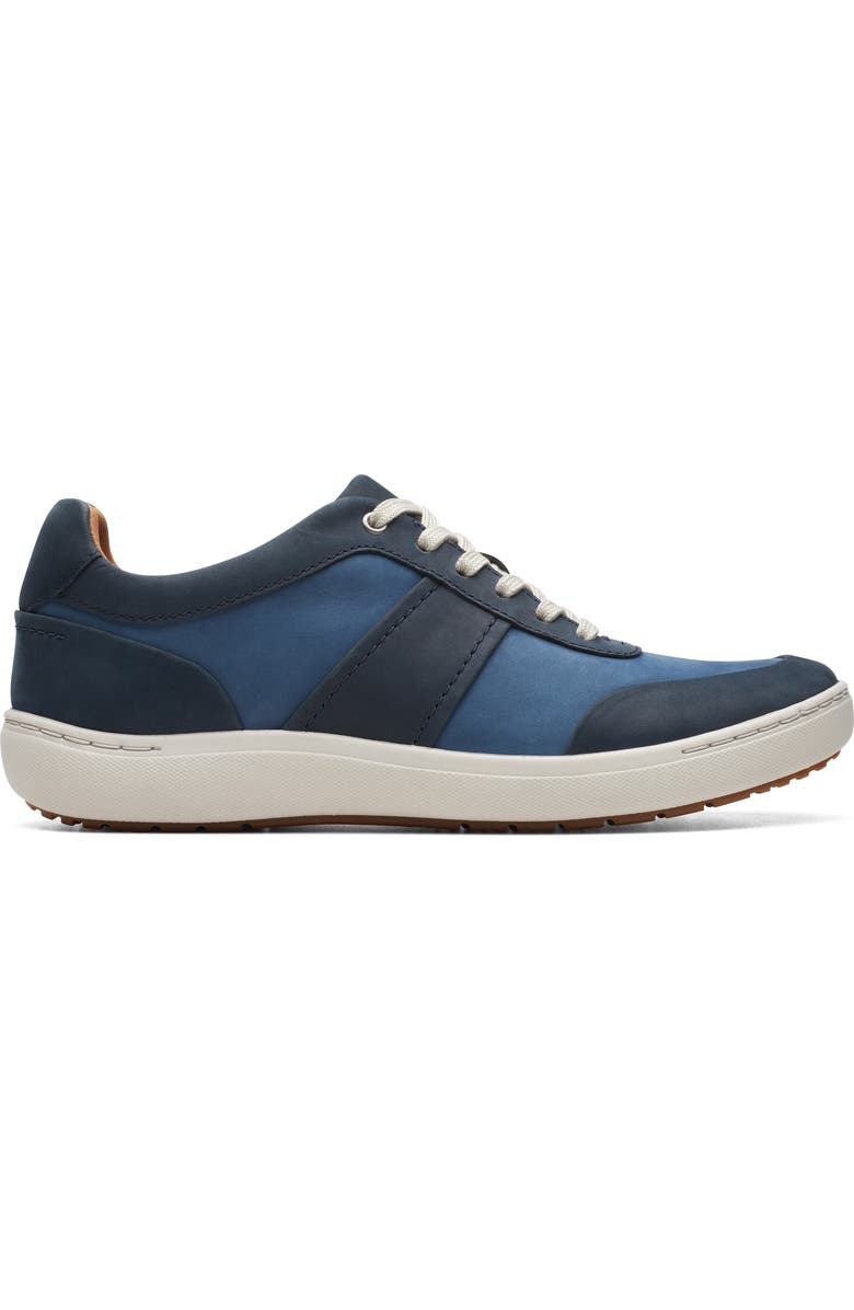 Clarks<sup>®</sup> Nalle Fern Sneaker, Alternate, color, Navy Combi